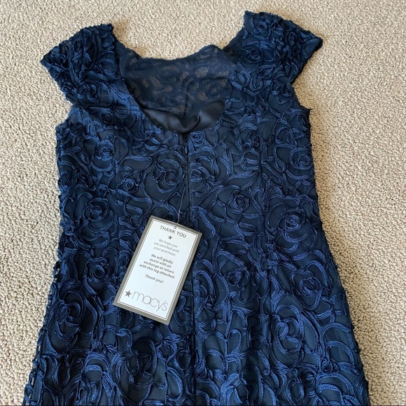 JS Collections Soutache Mermaid Gown NWT - Picture 10 of 12